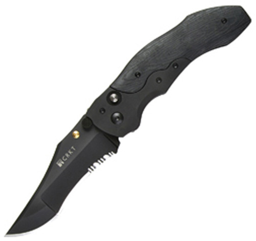 foto Elishewitz Pharaoh Black half-serrated